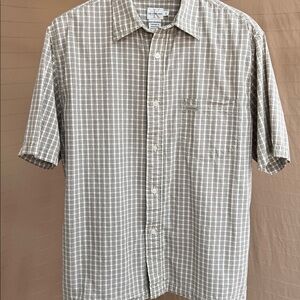 Vintage Calvin Klein plaid shirt short sleeve